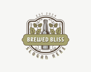 Beer Bottle Pub logo design