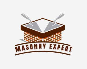 Handyman Construction Masonry logo design