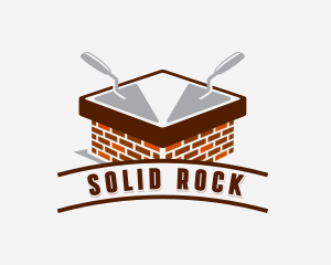 Handyman Construction Masonry logo design