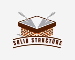 Handyman Construction Masonry logo design