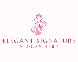 Beauty Queen Styling logo design