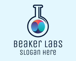 Chemist Laboratory Flask logo