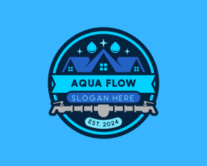 Plumbing Water Pipe logo