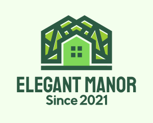 Green Residential House logo