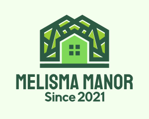 Green Residential House logo design