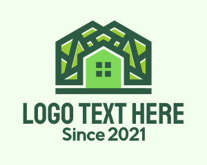 Green Residential House logo