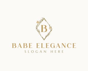 Elegant Floral Beauty logo design