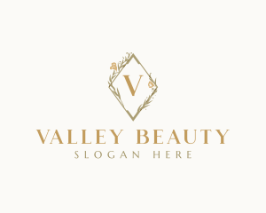 Elegant Floral Beauty logo design