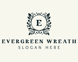 Wreath Plant Boutique logo design