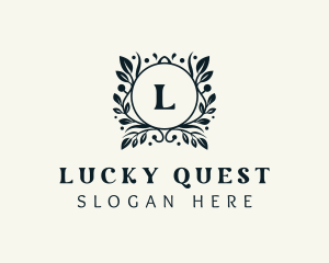 Wreath Plant Boutique logo design