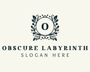 Wreath Plant Boutique logo design