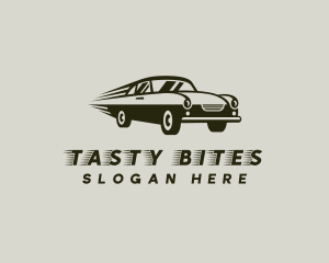 Vintage Racing Car Logo