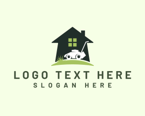 Home Lawn Mower Logo