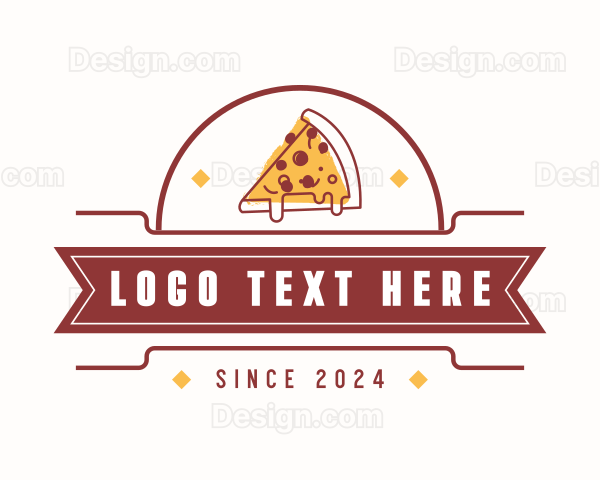 Pizza Pizzeria Restaurant Logo