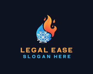 Fire Ice Solar Energy Logo