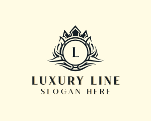 Luxury Crown Royalty logo design