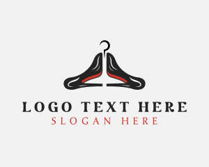 High Heels Hanger logo design