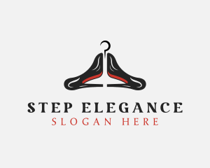 High Heels Hanger logo design