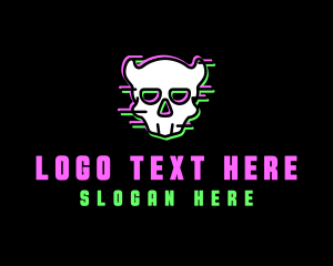 Hacker Skull Punk logo