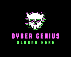 Hacker Skull Punk logo