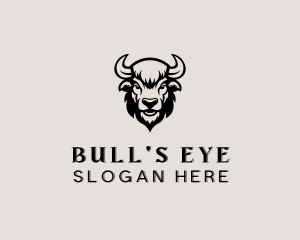 Bull Wild Animal logo design