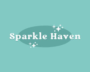 Retro Sparkle Star logo design