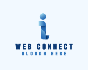 Internet App Letter I logo