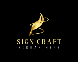 Quill Sign Writing  logo