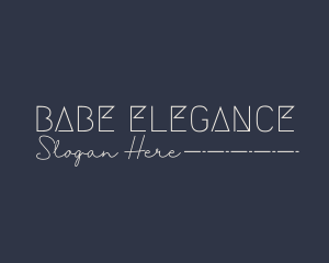 Elegant Quirky Business logo design