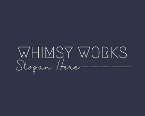 Elegant Quirky Business logo