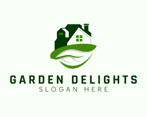 Leaf Home Gardening logo design