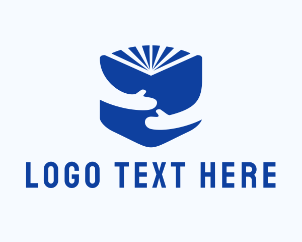 Book logo example 1