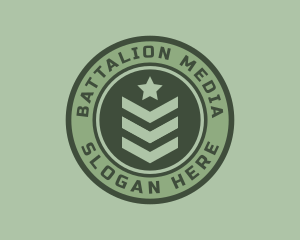 Military Officer Badge logo