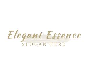 Beautiful Elegant Brush logo design