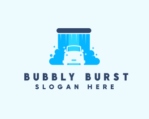 Auto Wash Cleaning logo design