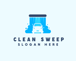 Auto Wash Cleaning logo design