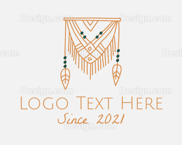 Nature Boho Curtain Logo