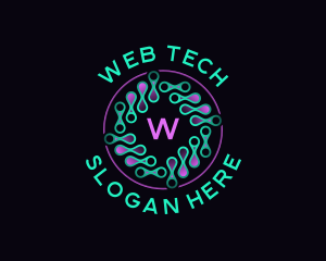 Technology Digital App logo design