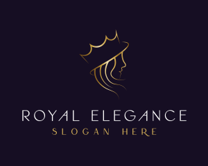 Royal Queen Hair Stylist logo