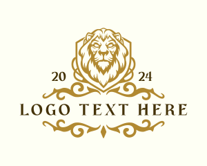 Shield Majestic Lion logo