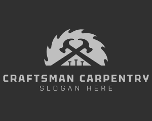 Carpenter Hardware Tools logo design