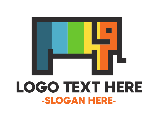 Colorful logo example 4