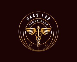 Wellness Caduceus Pharmacy logo design