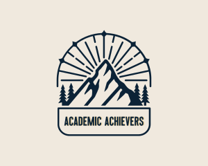 Outdoor Adventure Mountain Logo