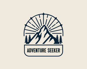 Outdoor Adventure Mountain logo design