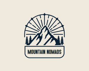 Outdoor Adventure Mountain logo design