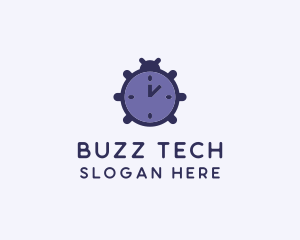 Violet Clock Bug logo