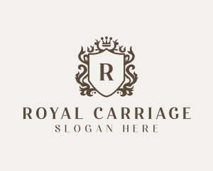 Royal Monarchy Shield logo design