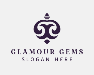 Deluxe Perfume Bottle logo design