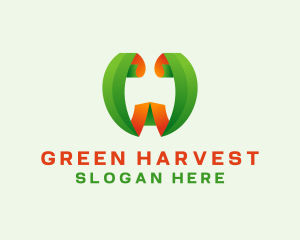 Eco Vegetable Plant logo